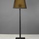 Modern Mica Shaded Tall Table Lamp #0