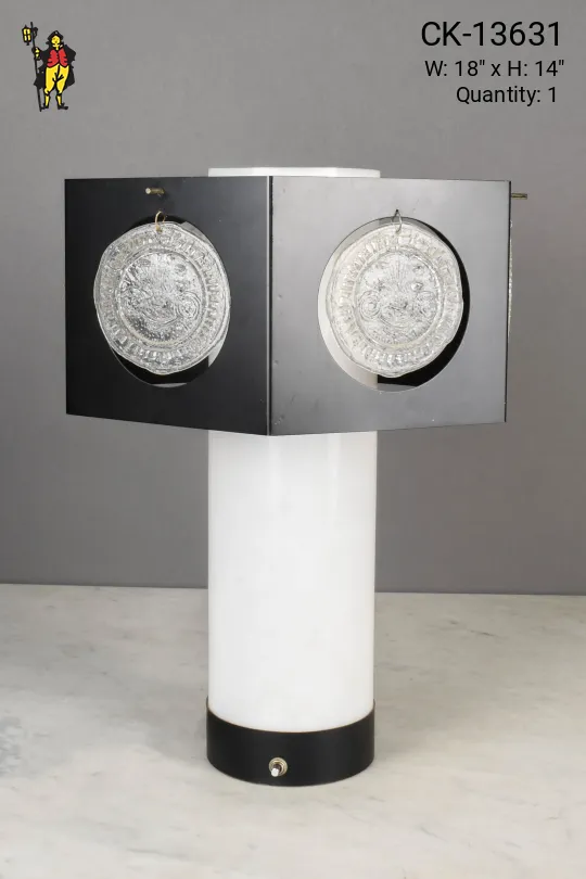 White & Black Table Lamp