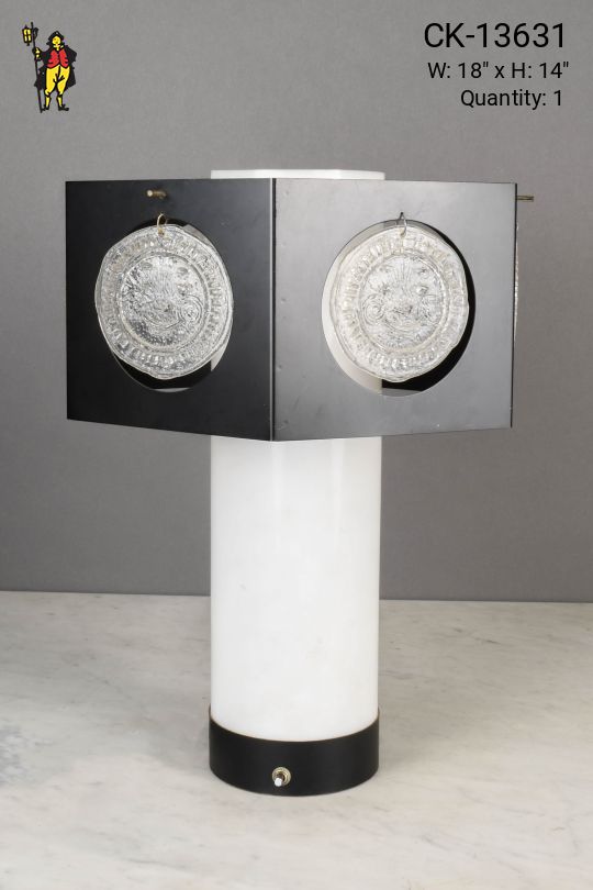 White & Black Table Lamp