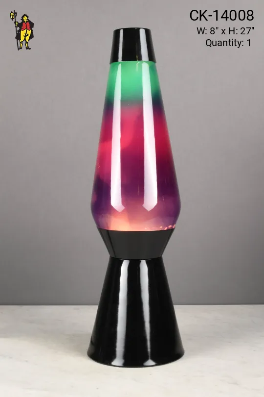 Black Oversize Lava Lamp