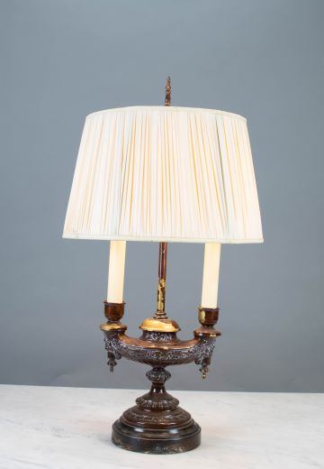 Two Candle Table Lamp