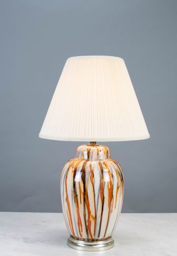 Abstract Ceramic Table Lamp