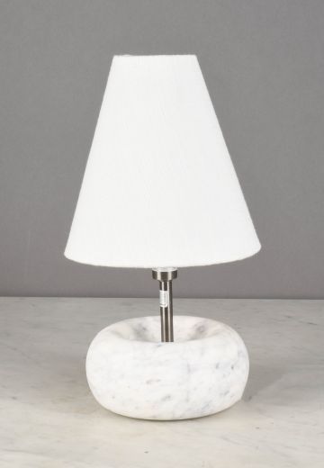 Small Marble Base Table Lamp