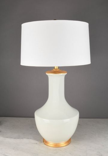 Light Green Oversize Ceramic Table Lamp