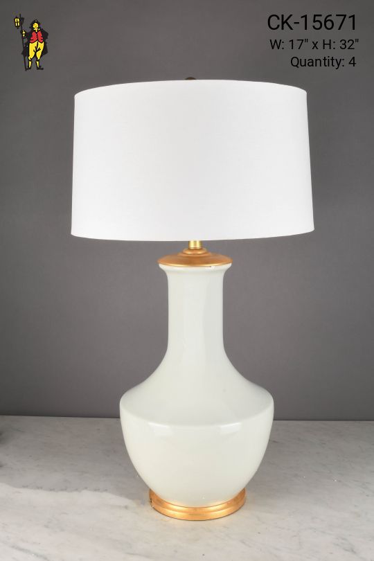 Oversize Ceramic Table Lamp