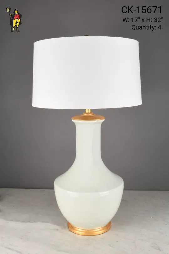 Oversize Ceramic Table Lamp
