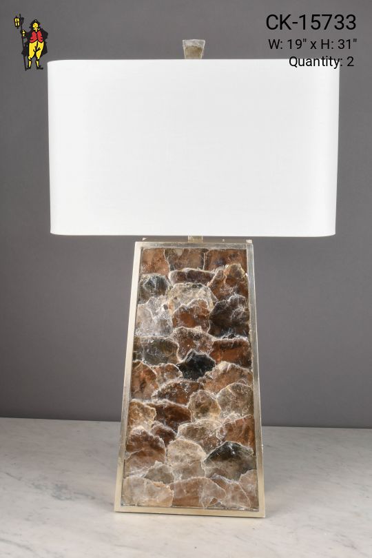 Capiz Shell Table Lamp