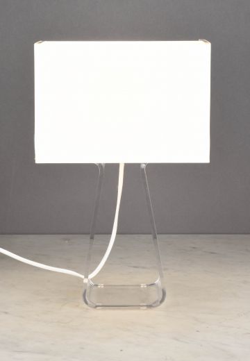 Small Acrylic Modern Table Lamp