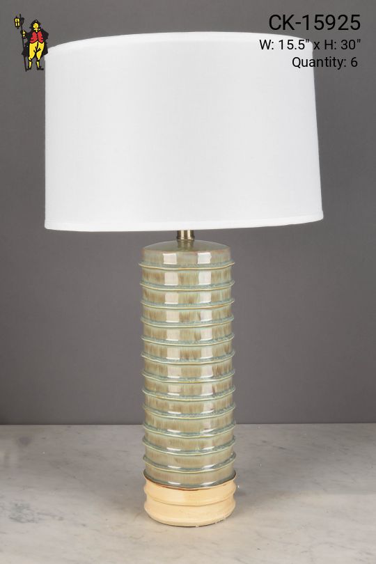 Multicolor Ceramic Table Lamp
