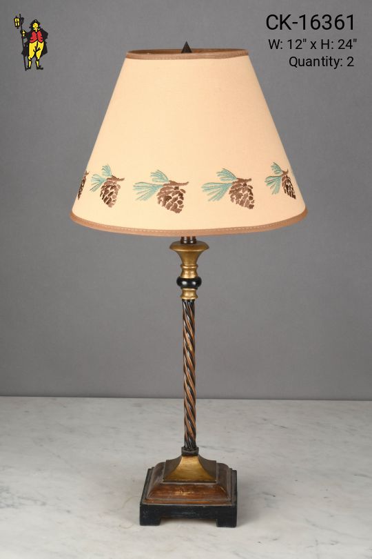 Traditional Rustic Table Lamp