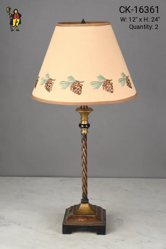 Traditional Rustic Table Lamp