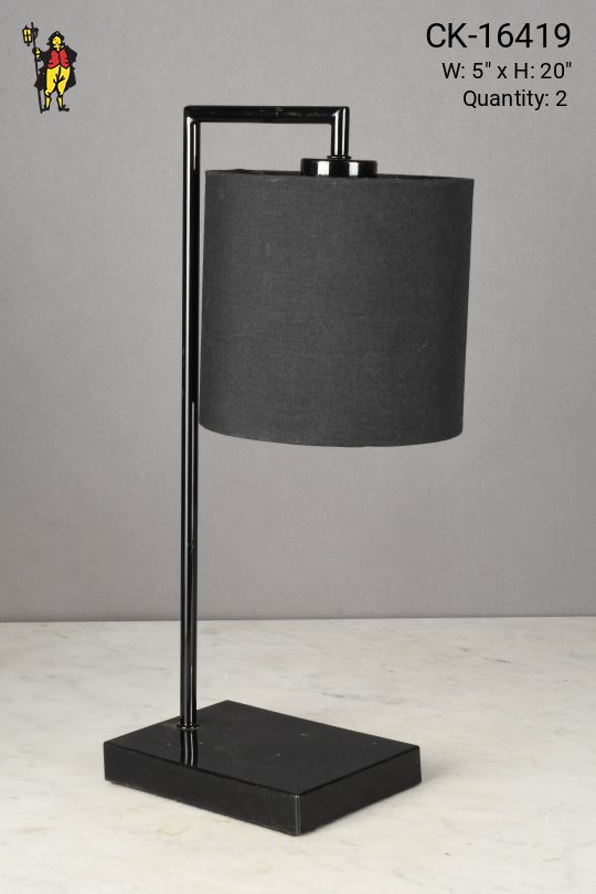 Black Modern Table Lamp