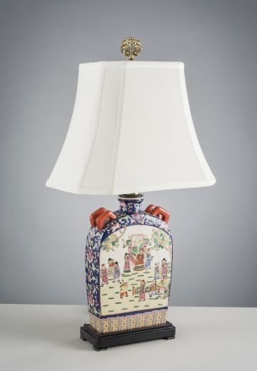 Ceramic Asian Table Lamp