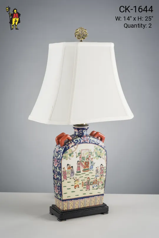 Ceramic Asian Table Lamp