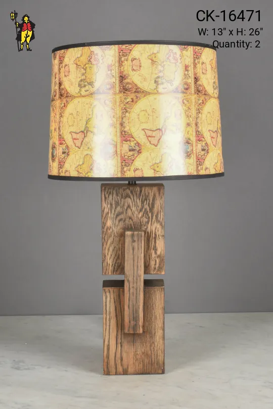 Wooden Table Lamp
