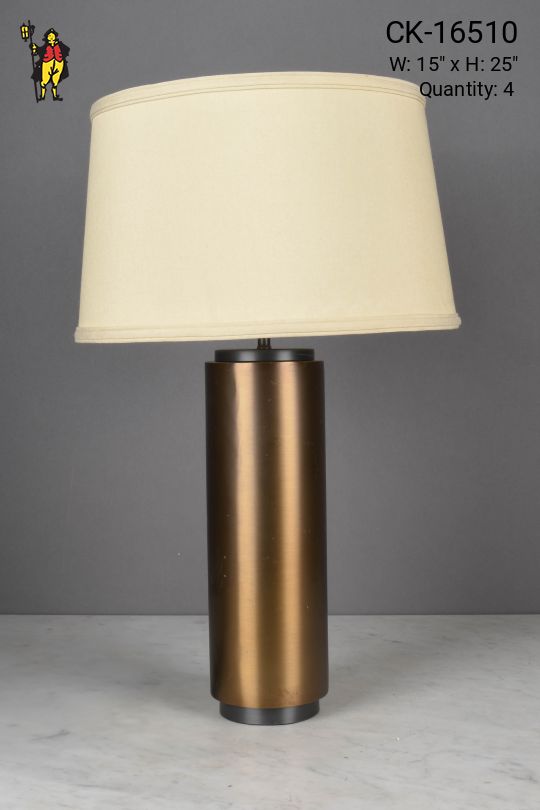 Modern Antique Brass Table Lamp