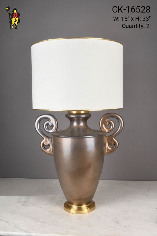 Bronze Oversize Traditional Table Lamp
