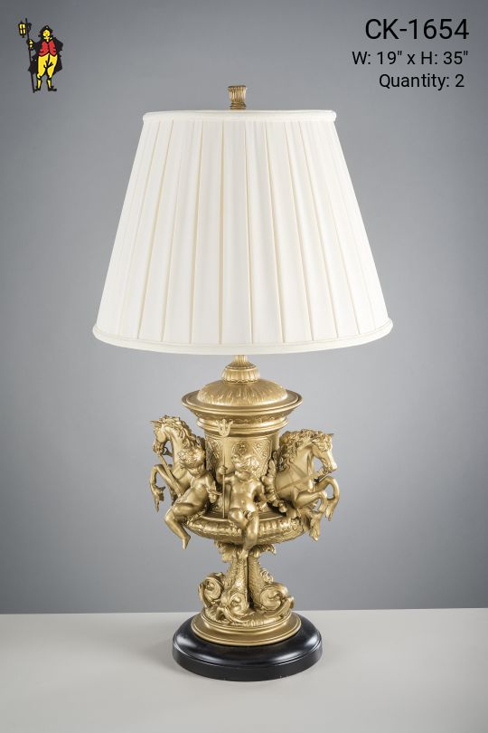 Decorative Brass Table Lamp