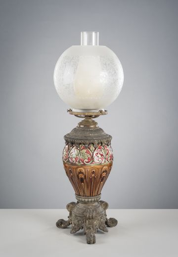 Ceramic Electrified Oil Table Lamp