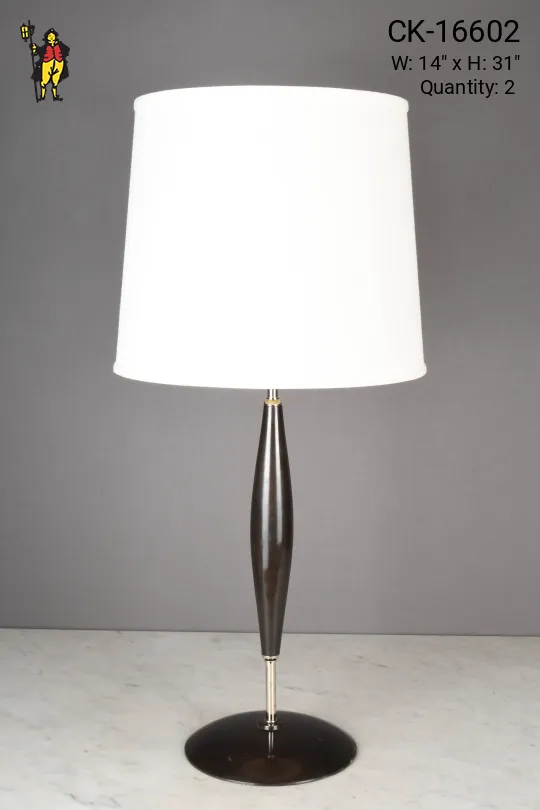 Bronze Mid Century Modern Table Lamp