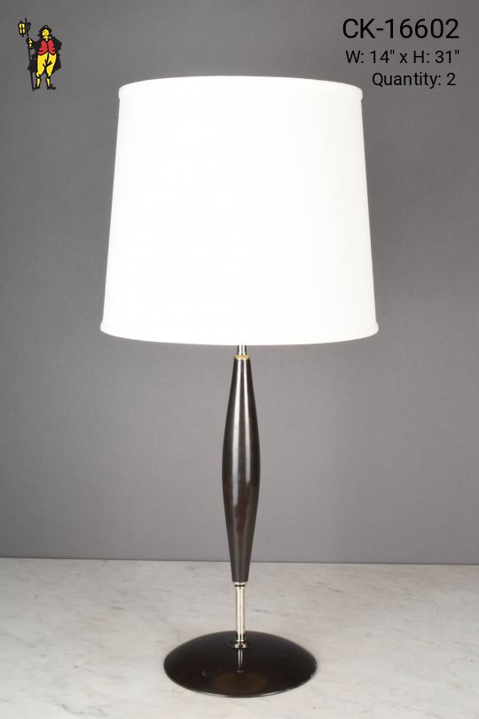 Bronze Mid Century Modern Table Lamp
