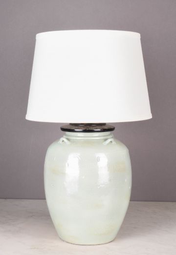 Light Green Ceramic Table Lamp