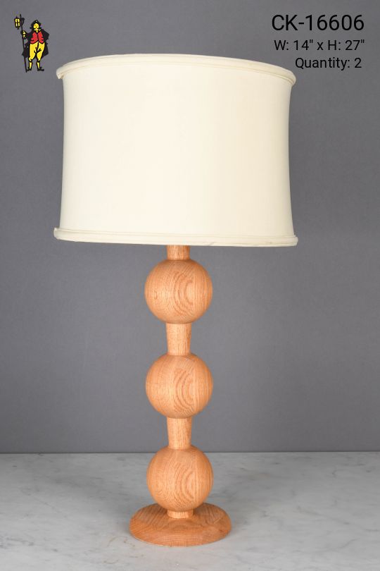 Modern Wooden Table Lamp