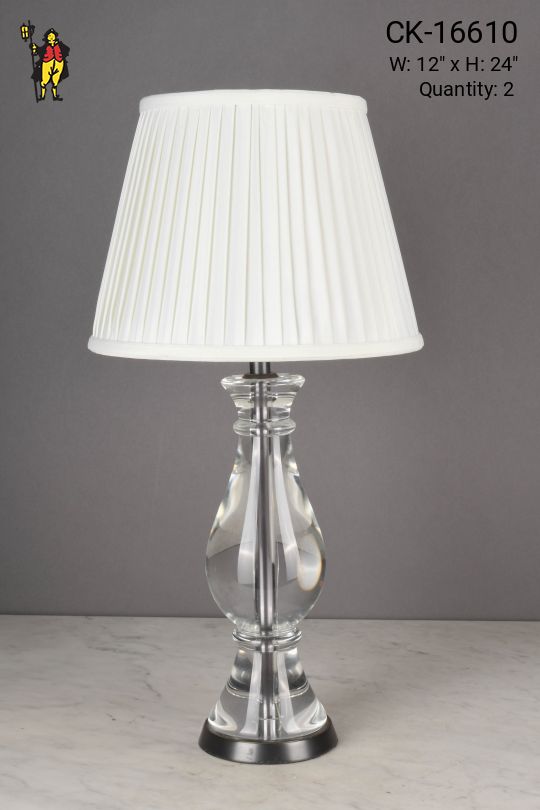 Transparent Traditional Table Lamp