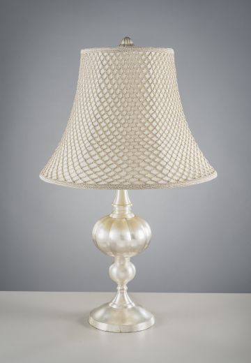 Silver Plated Table Lamp
