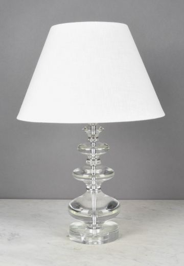 Traditional Glass Table Lamp