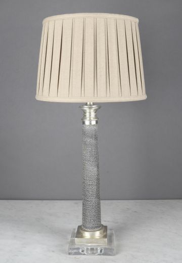Abstract Pattern Column Table Lamp