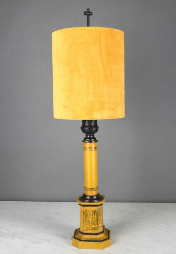 Yellow Traditional Table Lamp
