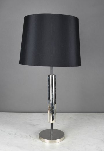 Modern Chrome Table Lamp