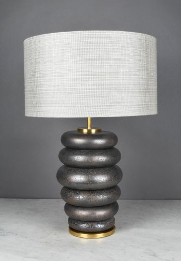 Crystal Bronze Phoebe Ceramic Table Lamp