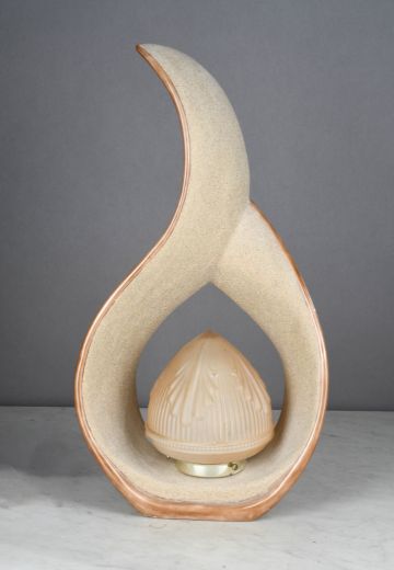 Ceramic Sculpture Table Lamp