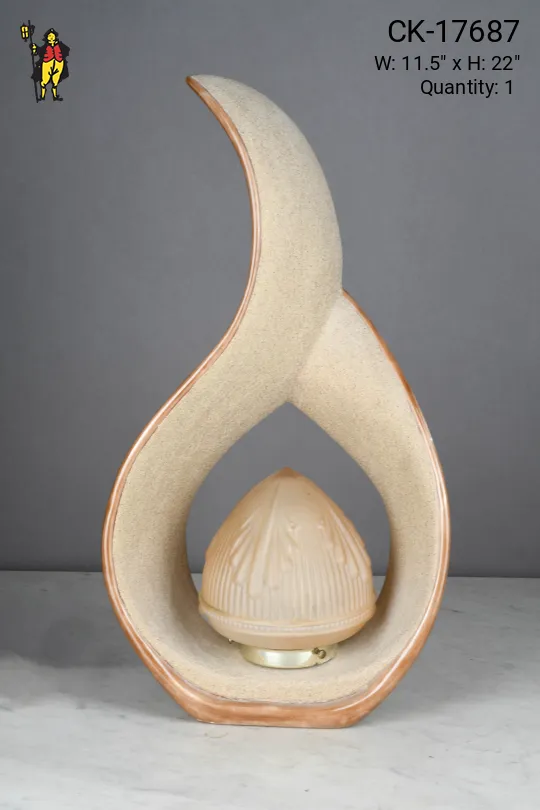 Ceramic Sculpture Table Lamp