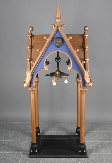 Wooden Gothic Religious Statute