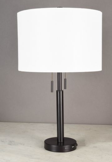 Black Modern Table Lamp