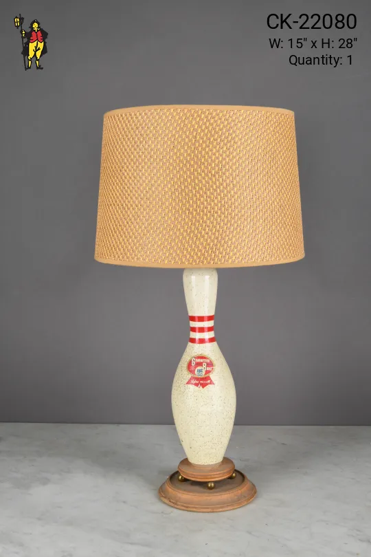Bowling Pin Table Lamp