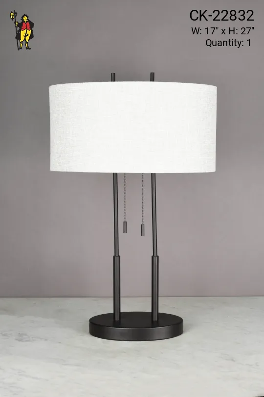 Modern Black Table Lamp