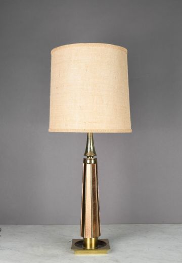 Mid Century Multi Finish Table Lamp