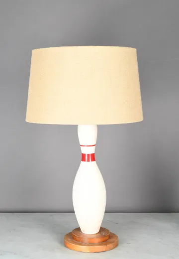 Bowling Pin Table Lamp