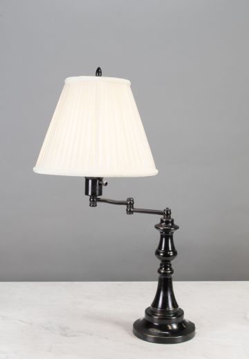 Traditional Adjustable Black Table Lamp