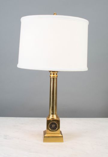 Marines Polished Brass Table Lamp