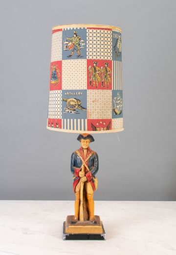 Revolutionary War Table Lamp
