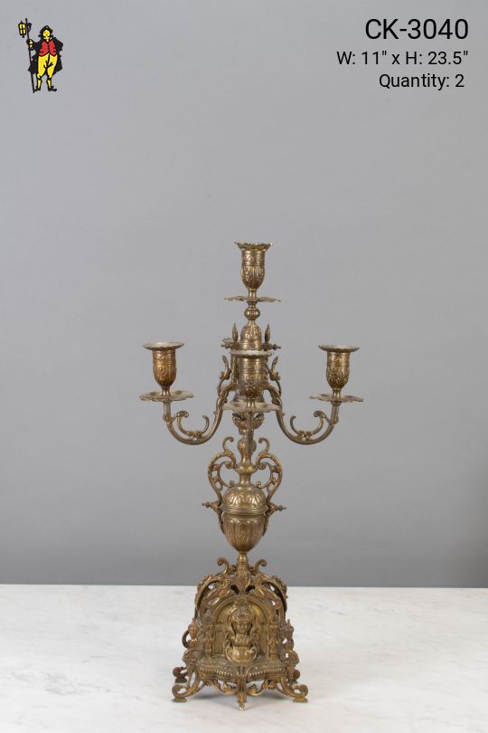 Five Candle Table Fixuture