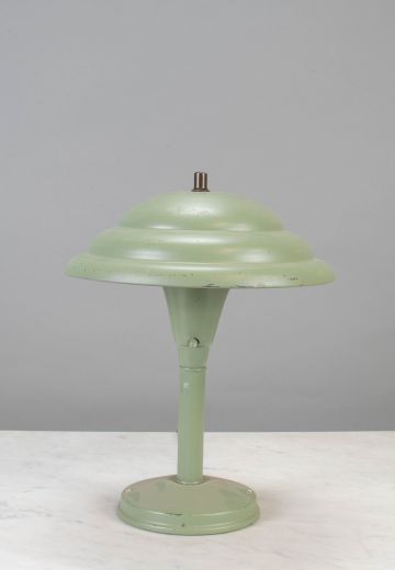 Green Mid Century Table Lamp