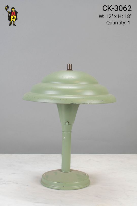 Green Mid Century Table Lamp