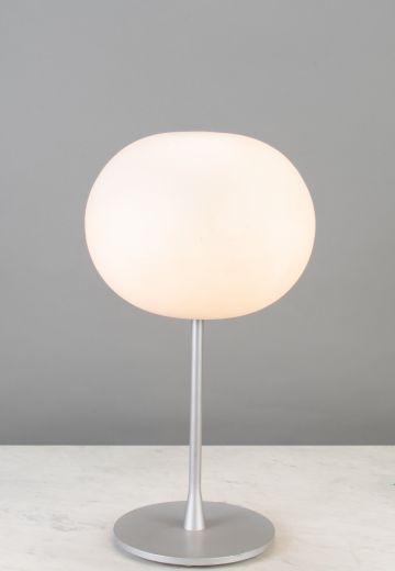 Contemporary Silver Table Lamp