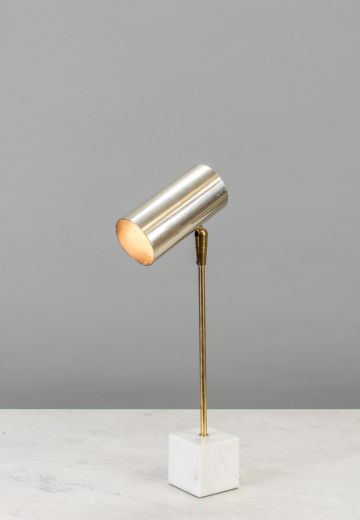 Small Contemporary Desk Lamp w/Marble Base